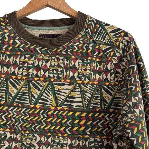 Mishka Abstract Crewneck Sweatshirt Size Medium - Picture 2 of 9